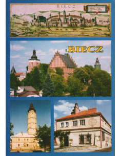 Pocztówka Biecz miasto