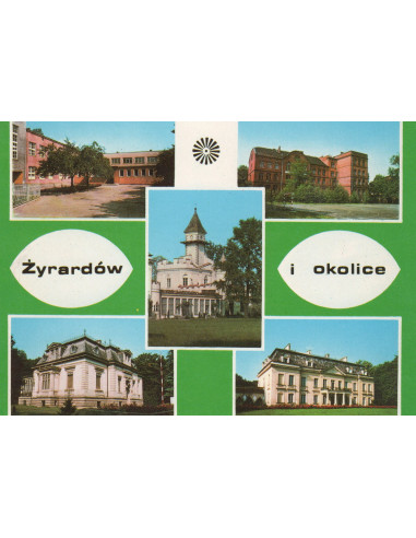 Pocztówka Żyrardów i okolice