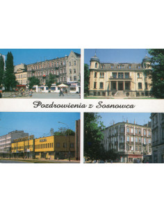 Pocztówka Sosnowiec miasto
