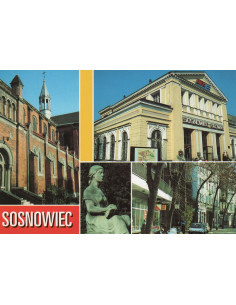 Pocztówka Sosnowiec miasto