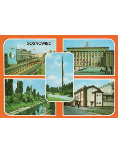 Pocztówka Sosnowiec miasto