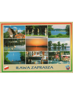 Pocztówka Iława miasto