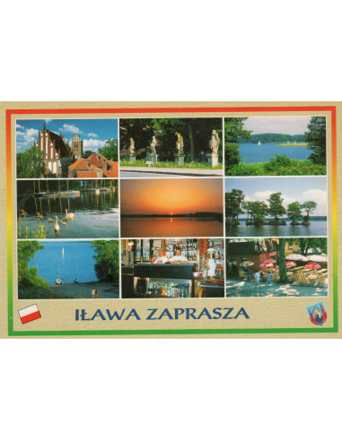 Pocztówka Iława miasto