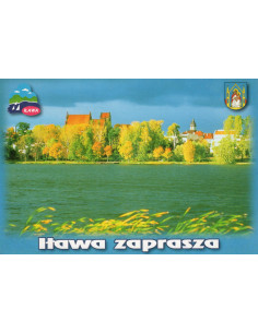 Pocztówka Iława miasto