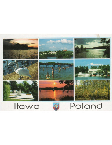 Pocztówka Iława i okolice