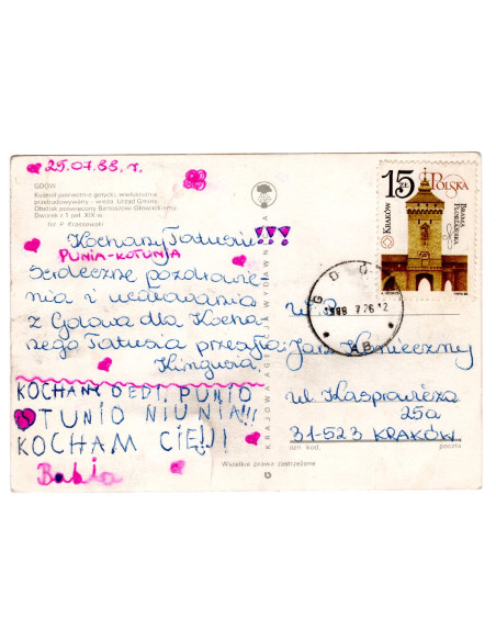 Pocztówka Gdów i okolice