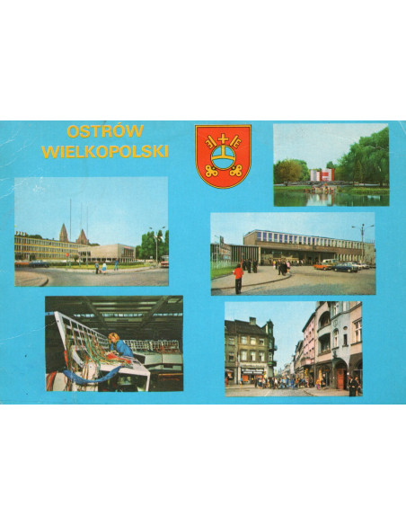 Pocztówka Ostrów Wielkopolski