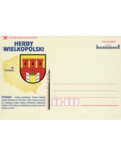 Pocztówka Chodzież Herby Wielkopolski