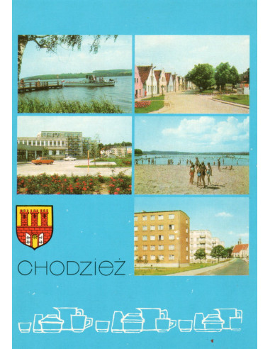 Pocztówka Chodzież miasto