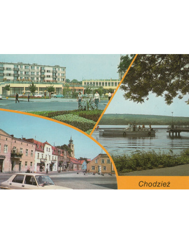 Pocztówka Chodzież miasto