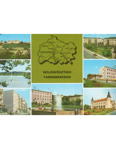 Pocztówka Tarnobrzeg Województwo Tarnobrzeskie