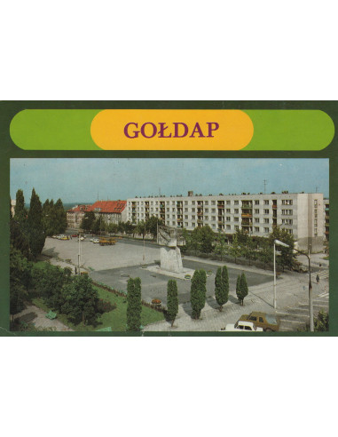 Pocztówka Gołdap Plac Zwycięstwa