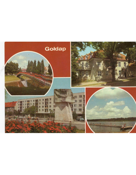 Pocztówka Gołdap miasto