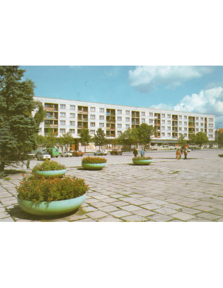 Pocztówka Gołdap Plac Zwycięstwa
