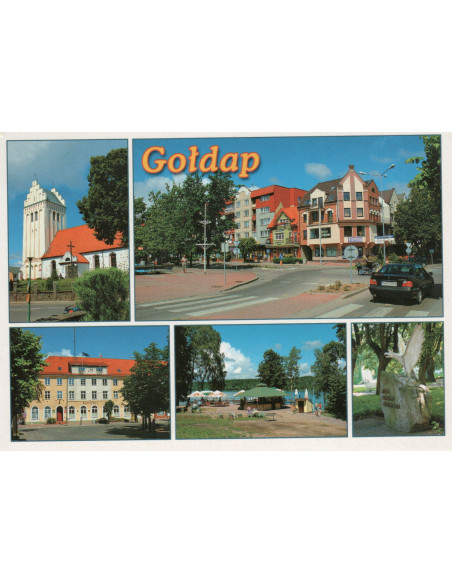 Pocztówka Gołdap miasto