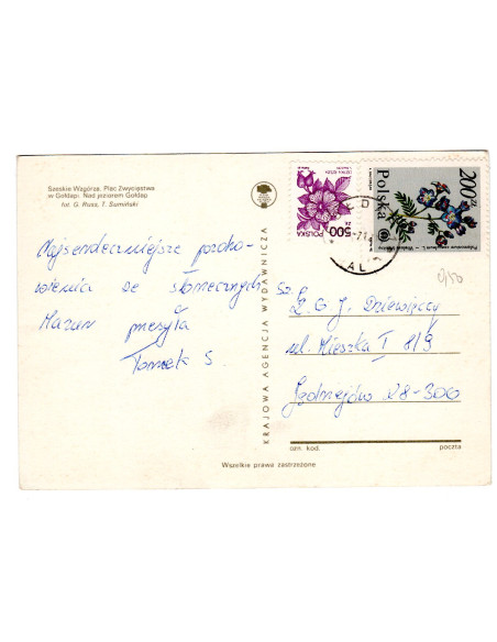 Pocztówka Gołdap i okolice