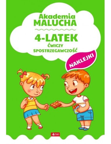 Akademia Malucha 4-latek ćwiczy spostrzegawczość