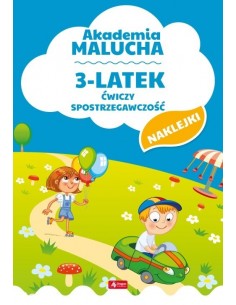 Akademia Malucha 3-latek ćwiczy spostrzegawczość