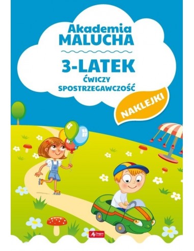 Akademia Malucha 3-latek ćwiczy spostrzegawczość