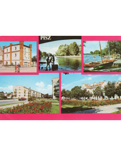 Pocztówka Pisz miasto