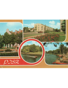 Pocztówka Pisz miasto