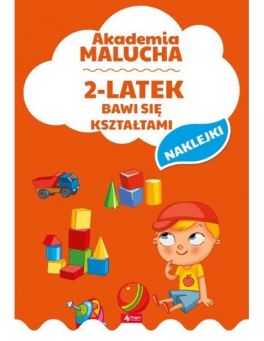 Akademia Malucha 2-latek bawi się kształtami
