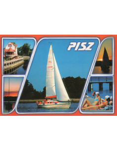 Pocztówka Pisz miasto