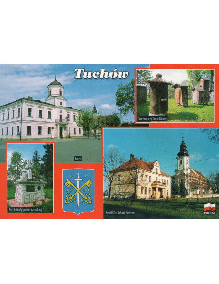 Pocztówka Tuchów miasto