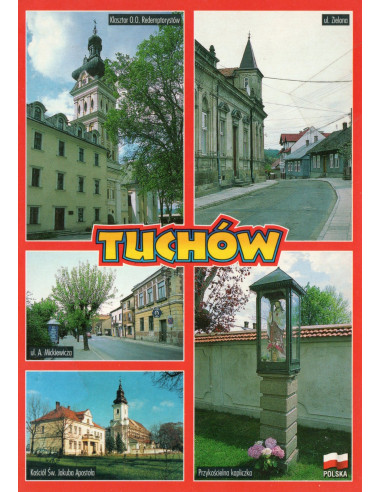 Pocztówka Tuchów miasto