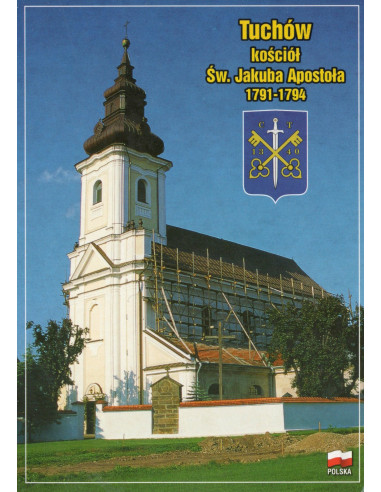Pocztówka Tuchów kościół Św. Jakuba Apostoła