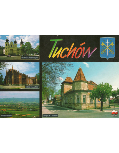 Pocztówka Tuchów miasto