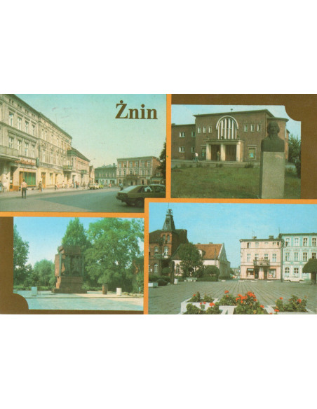 Pocztówka Żnin miasto