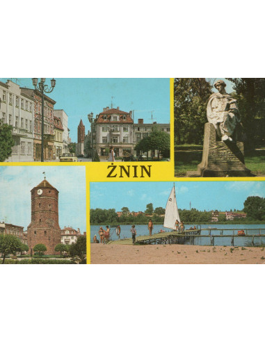 Pocztówka Żnin miasto