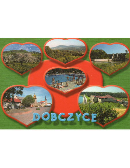Pocztówka Dobczyce miasto