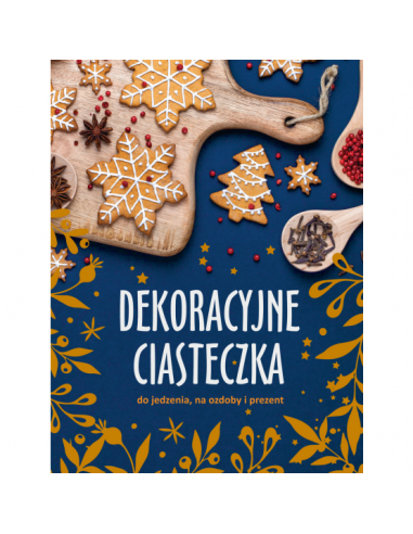 Dekoracyjne ciasteczka do jedzenia na ozdoby
