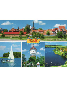 Pocztówka Ełk miasto
