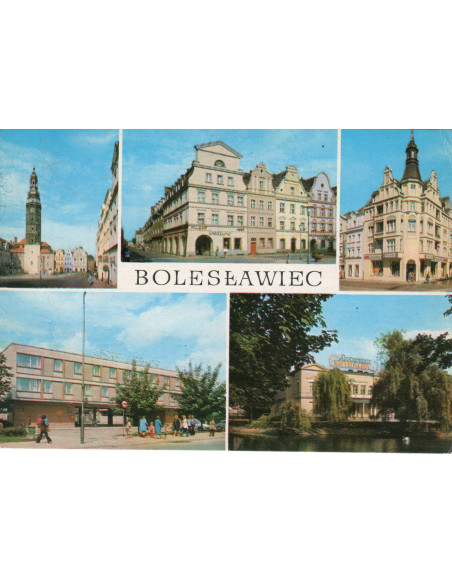 Pocztówka Bolesławiec miasto