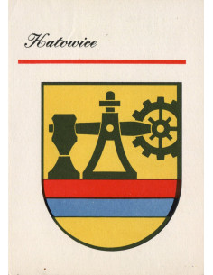 Pocztówka Katowice Herb
