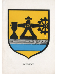 Pocztówka Katowice Herb