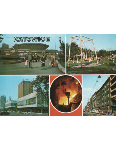 Pocztówka Katowice miasto