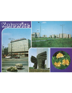 Pocztówka Katowice miasto