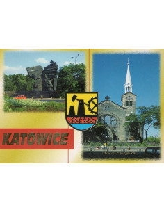 Pocztówka Katowice miasto