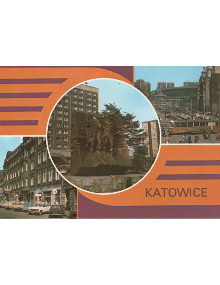 Pocztówka Katowice miasto
