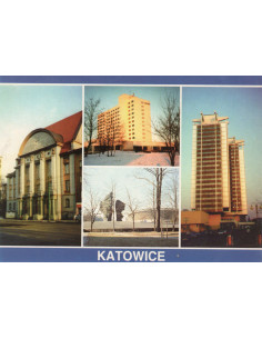Pocztówka Katowice miasto