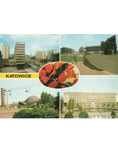 Pocztówka Katowice miasto