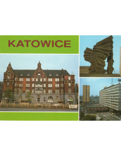 Pocztówka Katowice miasto