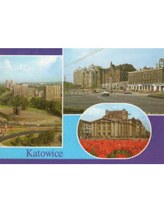 Pocztówka Katowice miasto