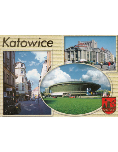Pocztówka Katowice miasto