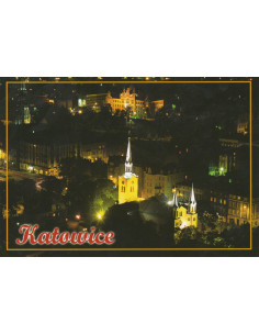 Pocztówka Katowice miasto