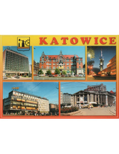 Pocztówka Katowice miasto